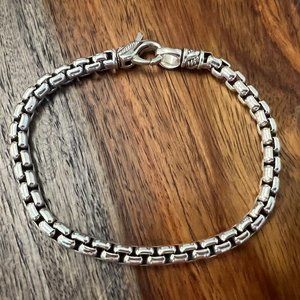 JAI by John Hardy 5.3mm Thick Sterling Silver Box Chain Bracelet - 8" Long